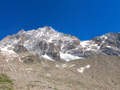 Panorama of Weisshorn, Switzerland